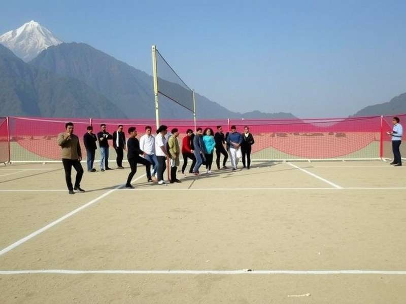 Realistic ball physics in Himalayan Volley Stars Himalayan Volley Stars physics demonstration